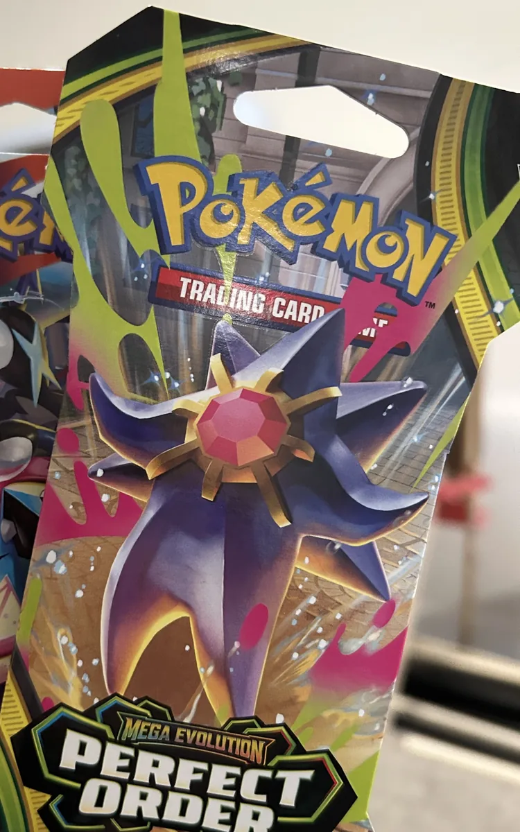 Pokémon — Mega Evolution: Perfect Order (sleeved), sealed, photographed before listing (1 of 2)