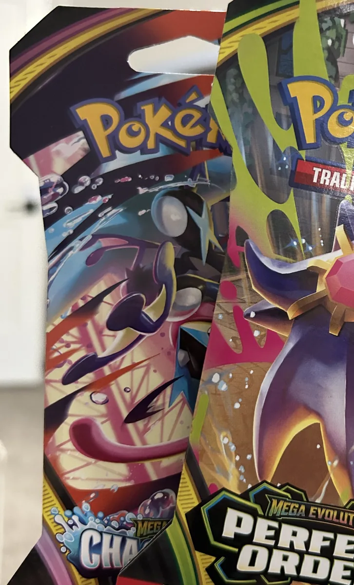 Pokémon — Mega Evolution: Chaos Rising (sleeved), sealed, photographed before listing (1 of 2)