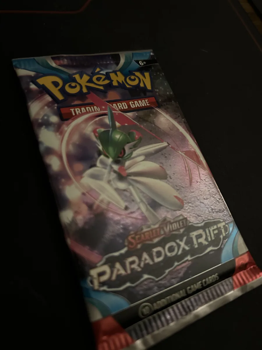 Pokémon — Scarlet & Violet: Paradox Rift (Iron Valiant), sealed, photographed before listing (2 of 2)