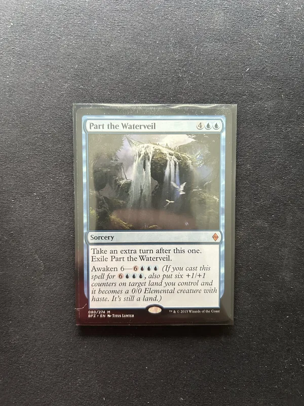 MTG Part the Waterveil Battle for Zendikar (BFZ) #80 Mythic NM Non-Foil
