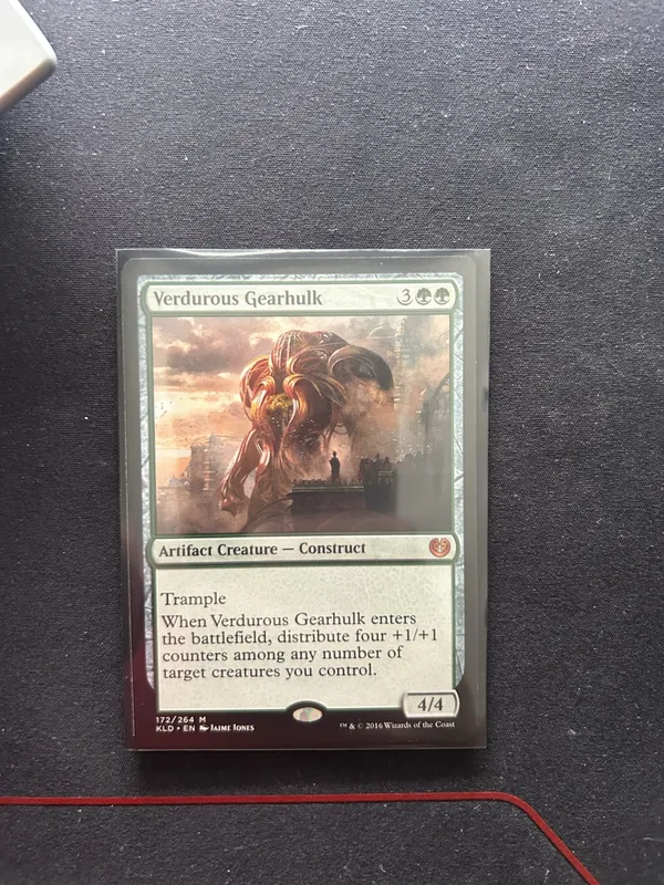 MTG Verdurous Gearhulk Kaladesh (KLD) #172 Mythic NM Non-Foil