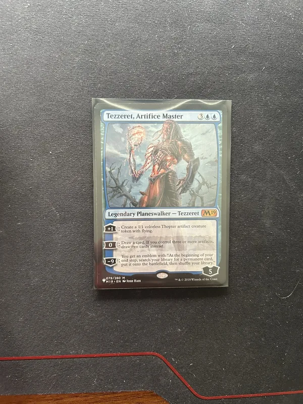 MTG Tezzeret, Artifice Master Core Set 2019 (M19) #79 Mythic NM Non-Foil