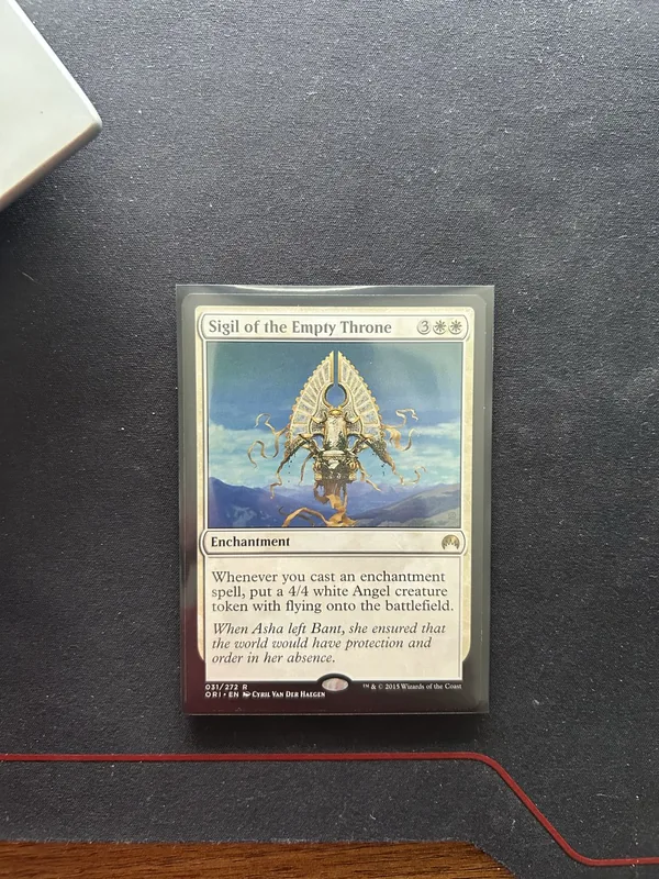 MTG Sigil of the Empty Throne Magic Origins (ORI) #31 Rare NM Non-Foil
