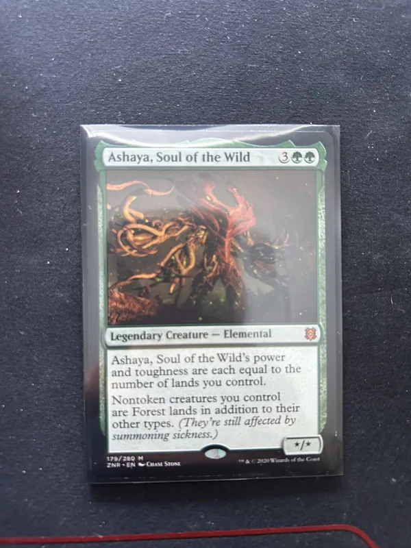 MTG Ashaya, Soul of the Wild Zendikar Rising (ZNR) #179 Mythic NM Non-Foil