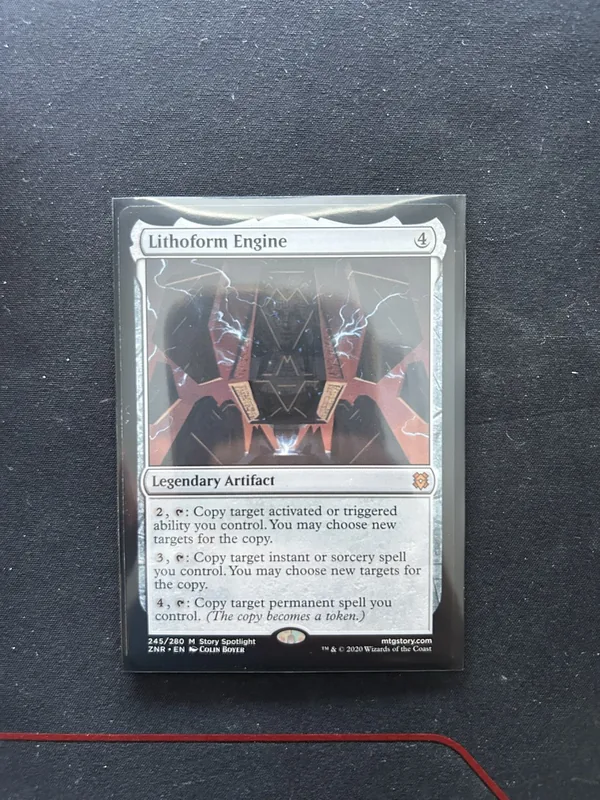 MTG Lithoform Engine Zendikar Rising (ZNR) #245 Mythic NM Non-Foil